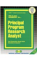Principal Program Research Analyst