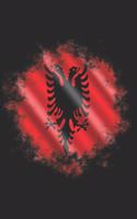 Albania Notebook: Albania Flag Notebook, Travel Journal to write in, College Ruled Journey Diary