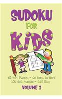 Sudoku for Kids Volume 3