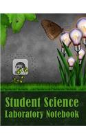 Student Science Laboratory Notebook: Scientific Lab Journal Science Fair Project Experiment Book, Biology, Energy, Electricity and Technology Themed Planner