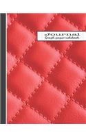 Graph paper notebook journal