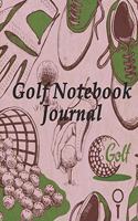 Golf Notebook Journal