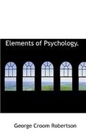 Elements of Psychology.: (English)