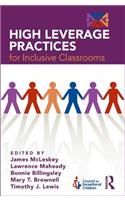 High Leverage Practices for Inclusive Classrooms