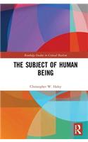 Subject of Human Being