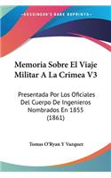 Memoria Sobre El Viaje Militar A La Crimea V3