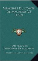 Memoires Du Comte De Maurepas V2 (1792)