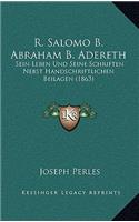R. Salomo B. Abraham B. Adereth