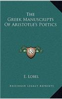 Greek Manuscripts Of Aristotle's Poetics