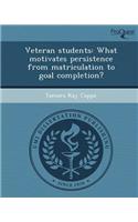 Veteran Students: What Motivates Persistence from Matriculation to Goal Completion?