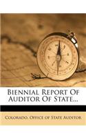 Biennial Report of Auditor of State...