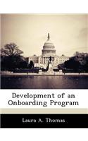 Development of an Onboarding Program