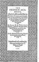 The French Academy - Book I