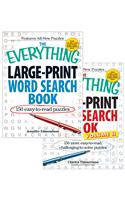 The Everything Large Print Word Search Bundle