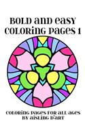 Bold and Easy Coloring Pages 1