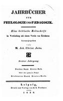 Jahrbücher für philologie und paedagogik