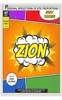 Superhero Zion: A 6 x 9 Lined Journal Notebook