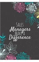 Sales Managers Make A Difference
