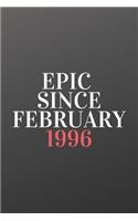 Epic Since February 1996