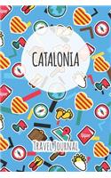 Catalonia Travel Journal: 6x9 Travel planner I Road trip planner I Dot grid journal I Travel notebook I Travel diary I Pocket journal I Gift for Backpacker