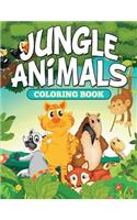 Jungle Animals Coloring Book