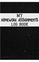 My Homework Assignments Log Book