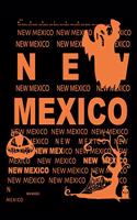 New Mexico: Journal Composition Notebook 7.44" x 9.69" 100 pages 50 sheets