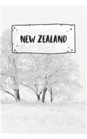 New Zealand: Ruled Travel Diary Notebook or Journey Journal - Lined Trip Pocketbook for Men and Women with Lines