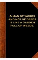 2020 Weekly Planner Ben Franklin Quote Man Word Deeds Vintage Style 134 Pages: 2020 Planners Calendars Organizers Datebooks Appointment Books Agendas