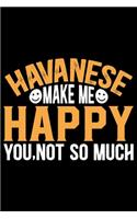 Havanese Make Me Happy You, Not So Much