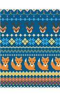 Fox Notebook Dot Grid: Wildlife Animal Bullets Notebook Dotted Paper Sheet Journal Book Doodling Drawing Sketching Journaling Women Girl Men Boy Teen Writing Diary School (11 Fox Notebook Dot Grid)