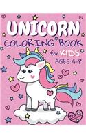 Unicorn Coloring Book
