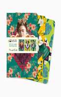 Frida Kahlo Set of 3 Midi Notebooks