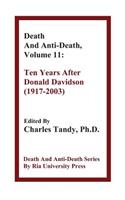 Death and Anti-Death, Volume 11
