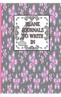 Blank Journals To Write In: Blank Notebook Custom Journal Lined Paper 150 Pages 6"x9" Glossy Cover Finish Book 25