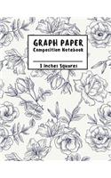 Graph Paper Notebook (Compostion Notebook)