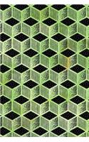 Bullet Journal Notebook Cubes Pattern 3