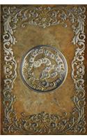Monogram Snake Notebook: Blank Journal Diary Log(86 Monogram Rustic 150 Lined)