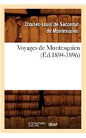 Voyages de Montesquieu. Tome I (Éd.1894-1896)