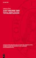 Zur Theorie Der Totalreflexion