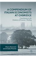 Compendium of Italian Economists at Oxbridge