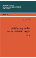 Einführung in die Mathematische Logik