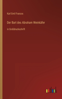 Bart des Abraham Weinkäfer