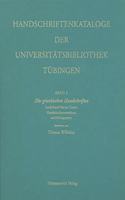 Kataloge Der Universitatsbibliothek Tubingen / Die Griechischen Handschriften Der Universitatsbibliothek Tubingen