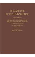 Analyse Der Fette Und Wachse