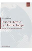 Political Elites in East Central Europe: Paving the Way for 