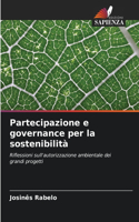 Partecipazione e governance per la sostenibilità