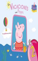 Peppa Pig. Cuaderno de vacaciones . - De vacaciones con Peppa (2 anos): (Â¡con pegatinas muy divertidas!)