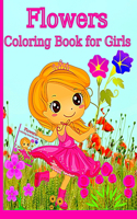 Flowers Coloring Book For Girls