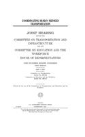 Coordinating human services transportation